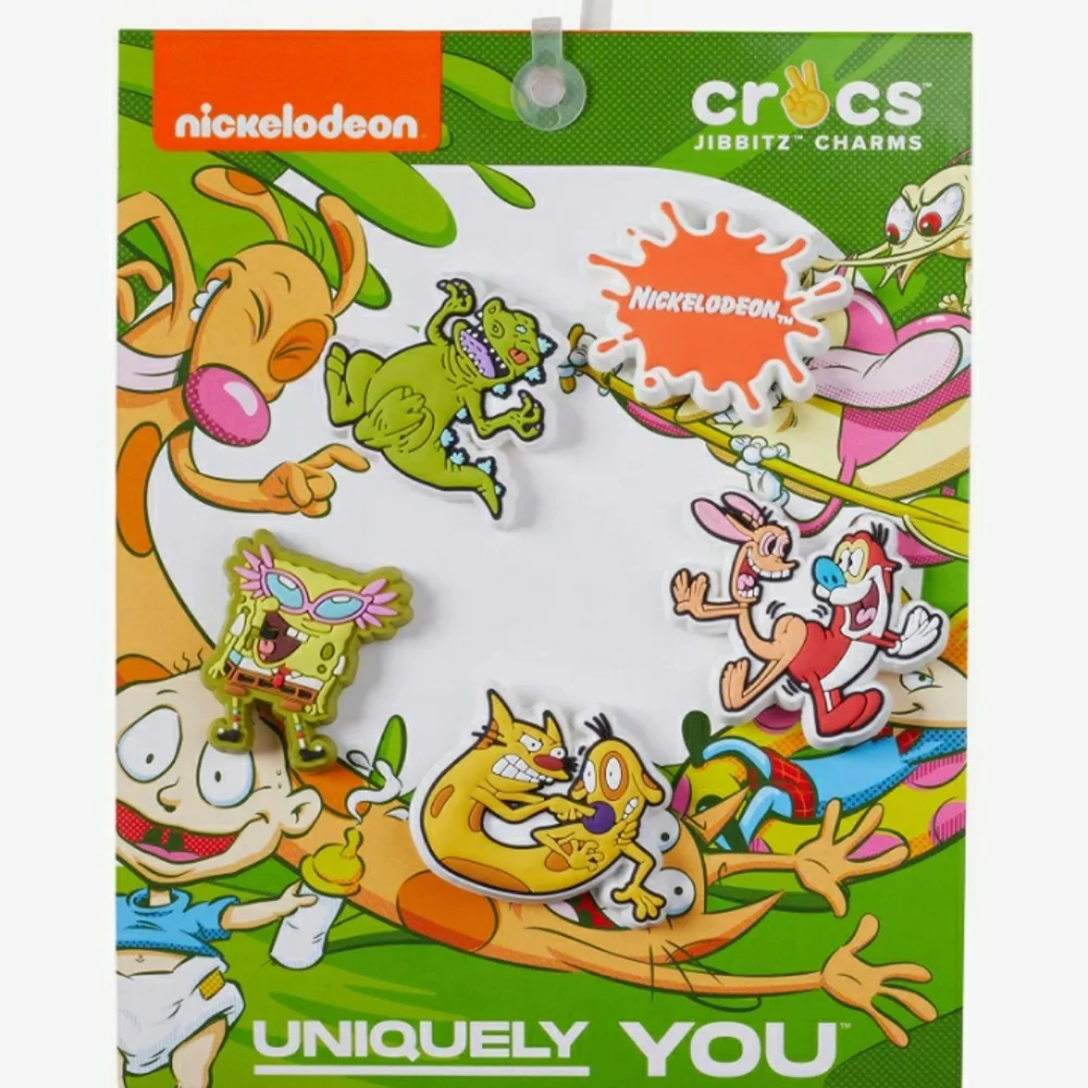 (New) Crocs Nickelodeon Jibbitz Set